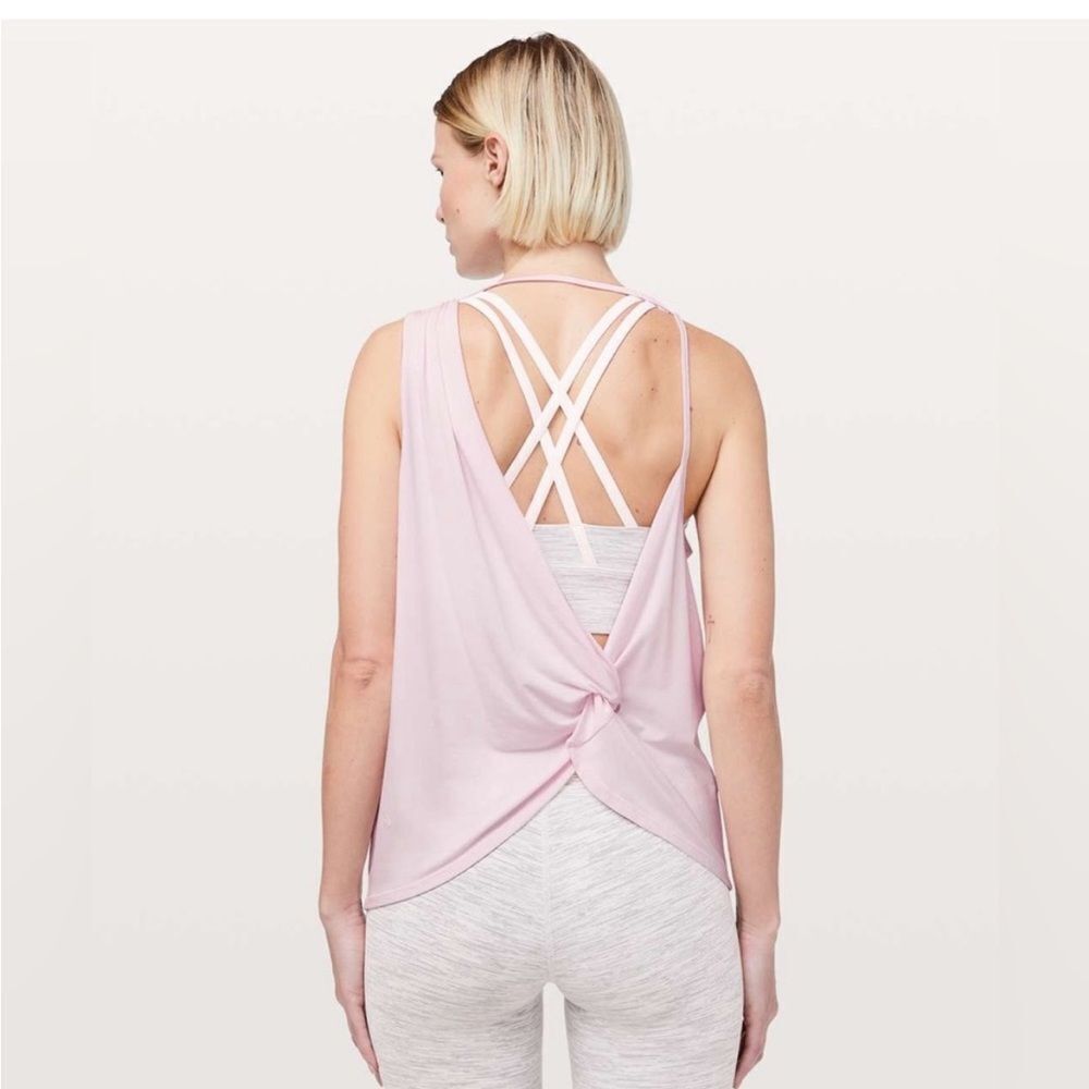 LULULEMON DARE TO DROP TANKTOP SIZE 10